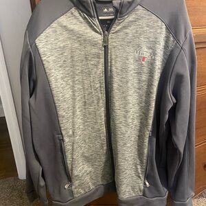 Michelob ultra full zip Adidas, warm-up jacket size large